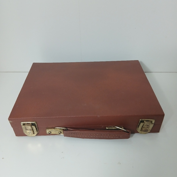 Mini 10"×7" Traveling Backgammon Set - Picture 5 of 6